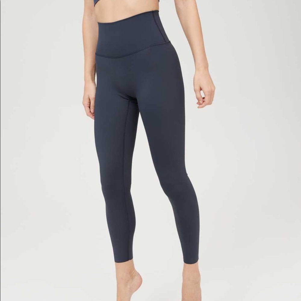 Aerie Chill Play Move 7/8 Blue Leggings